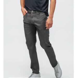 Ministry of Supply Mens Chroma Jeans 28x30 Slim Dark Gray Pants Stretch NWT